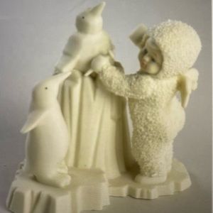 Snowbabies - The sculptor.
